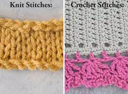 Knitting and crochet produces diy tutorial videos on knitting and crochet. Knitting Vs Crochet What S The Difference Favecrafts Com