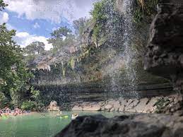 The pool actually appeared after a dome collapsed due to thousands of years of erosion. Swimming Suspended At Hamilton Pool Preserve For Foreseeable Future Community Impact