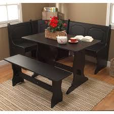 3 Piece Breakfast Nook Dining Set Walmart Com Corner Dining Set Nook Dining Set Dining Room Small