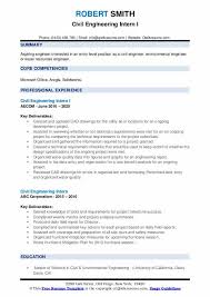 Add it to your work. Civil Engineering Intern Resume Samples Qwikresume