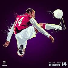 Rudi Gundersen Rudisign Twitter Thierry Henry Arsenal Arsenal Wallpapers Sports Art