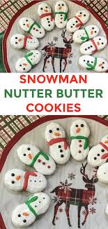 As an amazon affiliate, and affiliate with other businesses, i earn from qualifying purchases. Snowman Nutter Butter Cookies