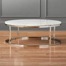 Our round marble coffee table has a classic design that. Smart Round Marble Top Coffee Table Reviews Cb2