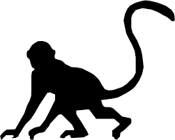 Monkey Silhouette Art Silhouette Silhouette Clip Art