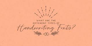 Arabic calligraphy is a tall typeface based entirely on the arabic alphabet. What Are The Different Types Of Handwriting Fonts Creative Market Blog