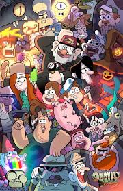 Wallpaper Gravity Fallt In 2020 Gravity Falls Poster Gravity Falls Characters Fall Wallpaper