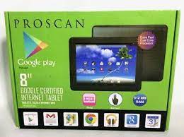 3) insert a metal pin in the reset hole at the back . Proscan 7 Android Tablet 8gb Plt7223g Reset To Factory Settings Free Shipping 28 00 Picclick