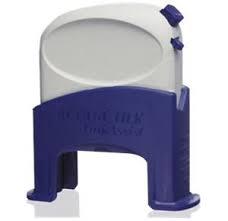 Roche Accu Chek Link Assist Insertion Device It Features An Open Base Design With Viewing Window To See The Insertion Site Insulin Pump Medical Device Pumps