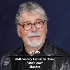 The legendary career of Alabama frontman Randy Owen will be celebrated during the 72nd annual BMI Country Awards. Owen will be presented as a BMI Icon, recognizing his prolific songwriting and significant