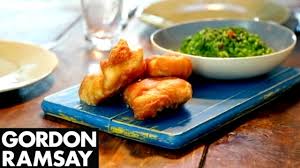 Pro Chef Gordon Ramsey Ginger Battered Fish And Chips W Chili Mint Mushy Peas Https Youtu Be Ydldikx Gordon Ramsay Recipe Gordon Ramsey Recipes Mushy Peas