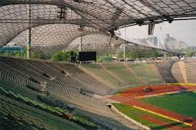 Situated at the heart of the olympiapark münchen in northern munich. The Olympiastadion Former Home Of Bayern Munich And Tsv 1860 Munich Legendary Football Groundslegendary Football Grounds
