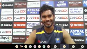 De silva exits to rare dismissal. O6soxy Nxif5zm