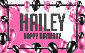 Get original happy birthday hailey gifs for free. Download Wallpapers Happy Birthday Hailey Birthday Balloons Background Hailey Wallpapers With Names Hailey Happy Birthday Pink Balloons Birthday Background Greeting Card Hailey Birthday For Desktop Free Pictures For Desktop Free