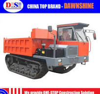 Price New 8 Tons All-Terrain Tracked Dump Truck