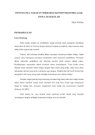 Bab i pendahuluan 1.1 latar belakang. Contoh Artikel Non Ilmiah Pendidikan Contoh Surat