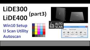 Canon ij scan utility may be software that enables the users to scan and store documents alongside the photos easily to your computer. Canoscan Lide300 Lide400 Part3 Setup Ij Scan Utility Searchable Pdf And Autoscan Youtube