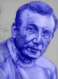 رسم نزار قباني محمد محسن mx male sketch art portrait