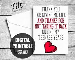 Printable Funny Birthday Cards For Mom From Daughter Printable Mother S Day Card Funny Birthday Card For Mom From Daughter Son Happy Birthday Mom Thank You Digital Instant Download Birthday Cards For Mom Funny Birthday Cards Happy Birthday Mom