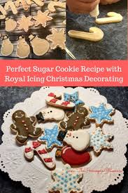 Perfect Sugar Cookie Recipe With Royal Icing Christmas Decorating The Homespun Chics Recipe Perfect Sugar Cookies Sugar Cookie Recipe With Royal Icing Cookie Recipes