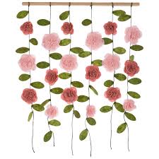 Fall wall decor hobby lobby. Pink Hanging Flowers Wood Wall Decor Hobby Lobby 1953702