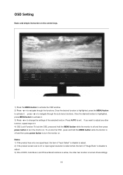 You can unlock the osd settings at any time by. E950swn Osd Locked Aoc