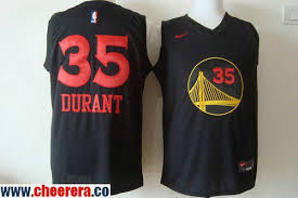 Black And Red Basketball Jersey Men S Golden State Warriors 35 Kevin Durant Black With Red Fashion Stitched Nike Basketball Jersey Nba Jersey Cheap Nba Jerseys Jersey