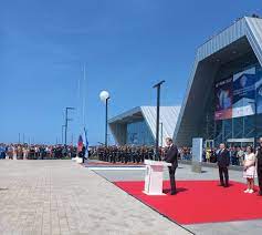В Кронштадте на территории кластера «Остров фортов» открылся XI  Международный военно-морской салон