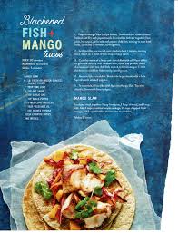 Tightly wrap the flatbread into a wrap and cut in half. Fish Mango Tacos Mango Slaw Recipes Recipes Blacken Fish