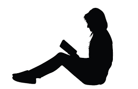 Women Reading Books Silhouette Vector Siluetas De Personas Silueta De Mujer Siluetas