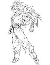 ᴍɪs ᴡᴇᴀs ᴅᴇ ᴅɪʙᴜᴊᴏ 3 un dibujo para azu338. Goku Fase 3 Para Colorear