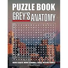 Listen to the first two episodes of 'making space' sections s. Buy Grey S Anatomy Puzzle Book Many Games For Relaxation And Stress Relieving With Grey S Anatomy Trivia Questions Crossword Word Search Word Scrambles Missing Letters Paperback October 20 2020 Online In Uk B08lj7fgj7