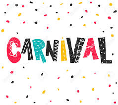 Letras Carnaval Para Colorear