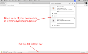 This file is compatible with all the browsers that support extensions. Downloads Notification