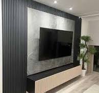 Zwart Eiken Pet Mdf Akoestisch Paneel Aluminium Decoratieve Strip Akupanel  Hout Akoestische Wandpanelen Voor Wandpanelen