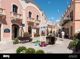 La Roca Village (Designer Outlet Shopping), La Roca del Vallès, Barcelona,  Province of Barcelona, Catalonia, Spain Stock Photo - Alamy