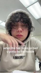 How to Do The Boy Hoodie Hair Trend