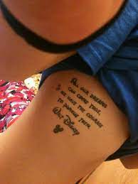 Considering Getting Something Like This Disney Inspired Tattoos Disney Tattoos Quotes Disney Tattoos