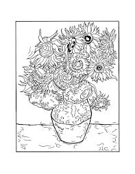 Van gogh's adventurous use of color changed the direction of art. Coloring Pages The Art Room