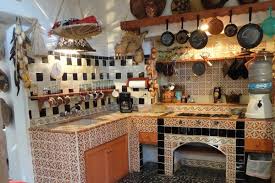 mexican tiles in the interior
