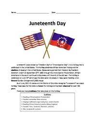 Jun 15, 2021 · test your juneteenth knowledge with this quiz. Juneteenth Day June Day Review Article History Questions Facts Vocabulary