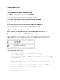 Ayat aktif dan ayat aktif |用abcd法则轻松掌握. Latihan Ayat Aktif Dan Ayat Pasif