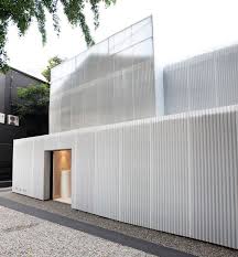 Corrugated Polycarbonate Facade Design Architecture Architecture Exterior