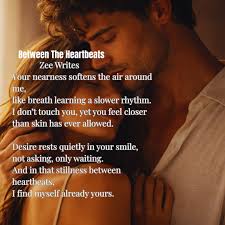 HOW YOU HAPPEN TO TOME ME ME You don't arrive like lightning- you unfold,  slow as dawn through a half-closed curtain, a whisper that teaches the air  to breathe softer. Loving you