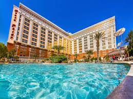 South Point Hotel Is Pure Las Vegas Fun Yet Still Kid Friendly Las Vegas With Kids Las Vegas Hotels Kid Friendly Hotels