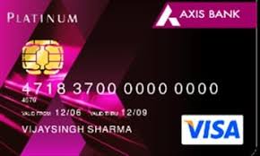 Eligibility differs from card to card and so does the fees related to them. Axis Bank Launches Rupay Platinum Debit Card