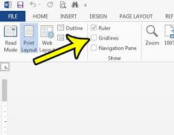 Unchecking the gridlines hides them automatically. How To Remove Gridlines In Word 2013 Live2tech
