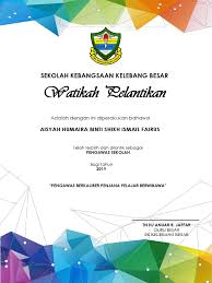 Check out other malay translations to the english language Template Watikah Pelantikan Pengawas