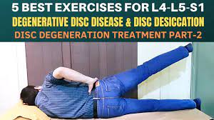 5 Exercises Lumbar Disc Degeneration Disc Desiccation Degenerative Disc Disease Treatment Part 2 Youtube