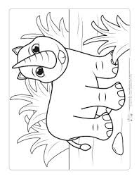 Each of the 32 jungle scenes in the art with edge animal ink doodling book contains space for your own doodles, patterns and designs. Safari And Jungle Animals Coloring Pages For Kids Itsybitsyfun Com