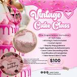Vintage Heart Cake Class